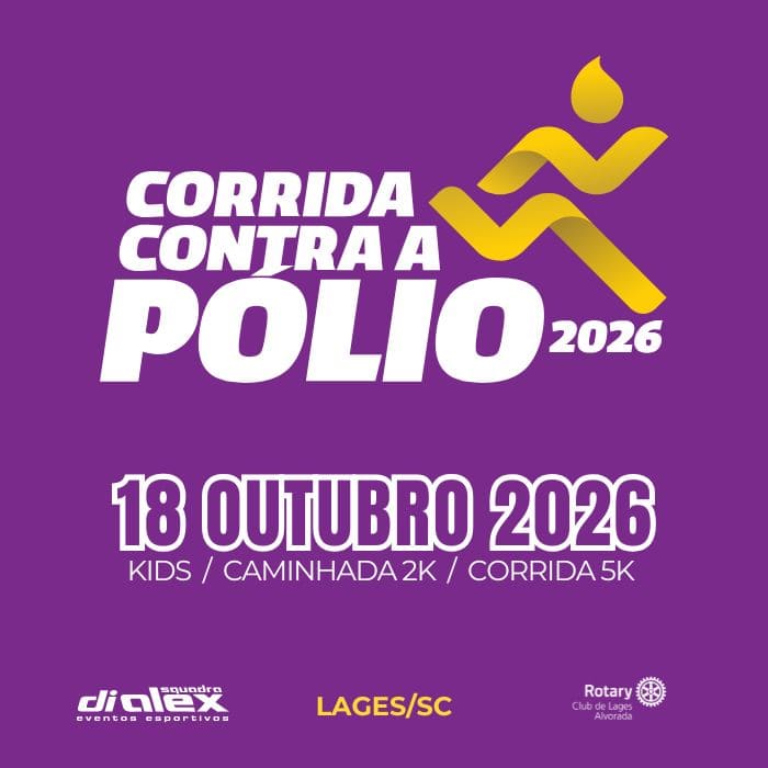 Corrida Contra A PÓlio 2026