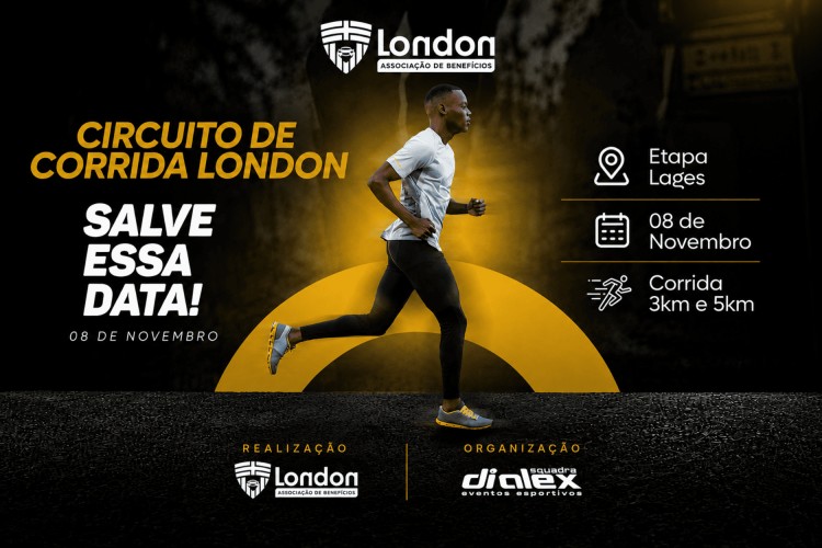 CIRCUITO DE CORRIDA LONDON - ETAPA LAGES
