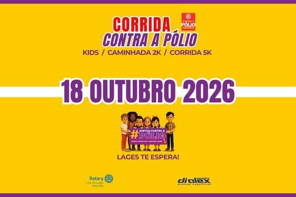 CORRIDA CONTRA A PÓLIO 2026