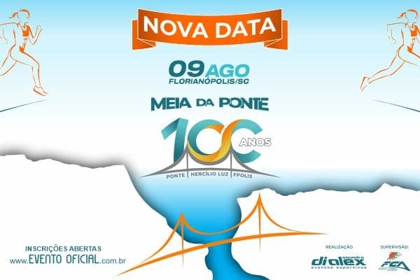 MEIA DA PONTE- ALUSIVO AOS 100 ANOS DA PONTE HERCÍLIO LUZ
