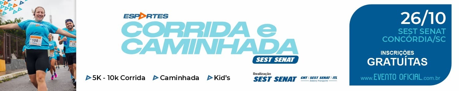 CORRIDA E CAMINHADA SEST SENAT CONCÓRDIA
