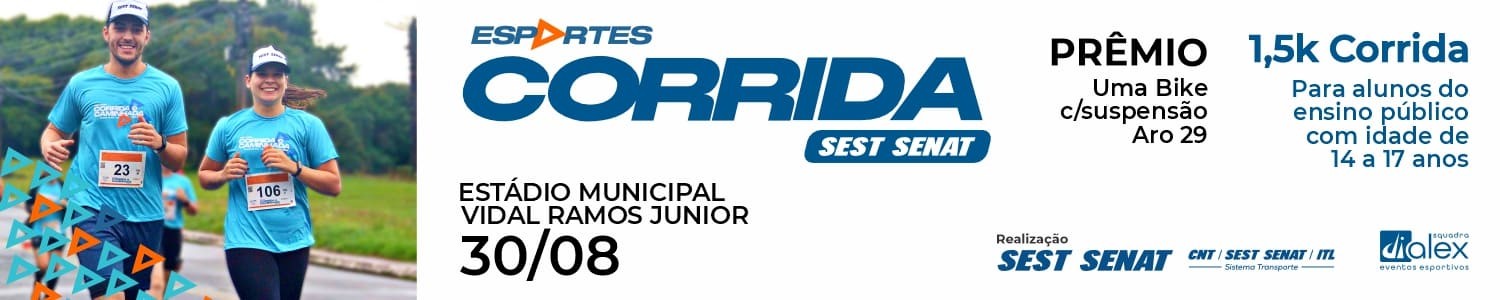 CORRIDA COLEGIAL 1500m - SEST SENAT - LAGES