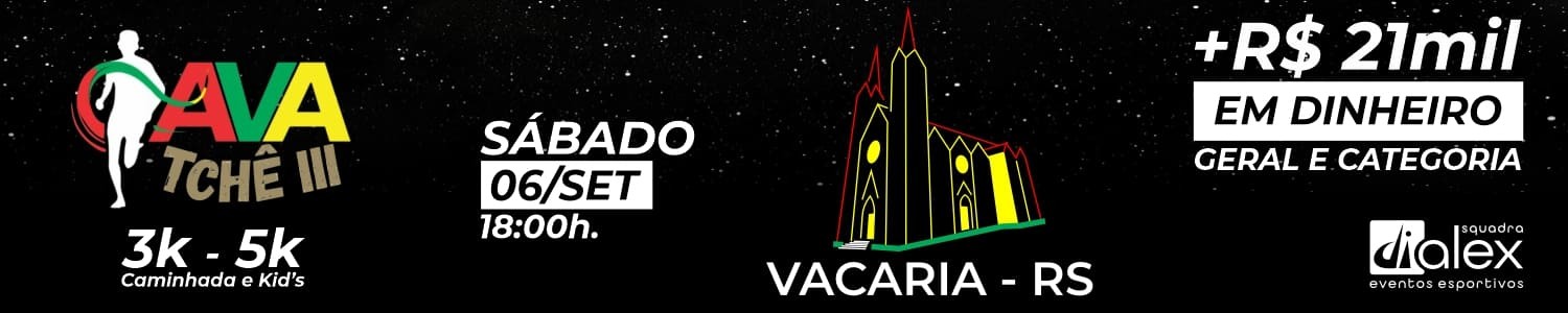 3ª CORRIDA AVA TCHÊ