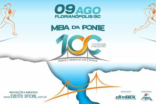 MEIA DA PONTE- ALUSIVO AOS 100 ANOS DA PONTE HERCÍLIO LUZ