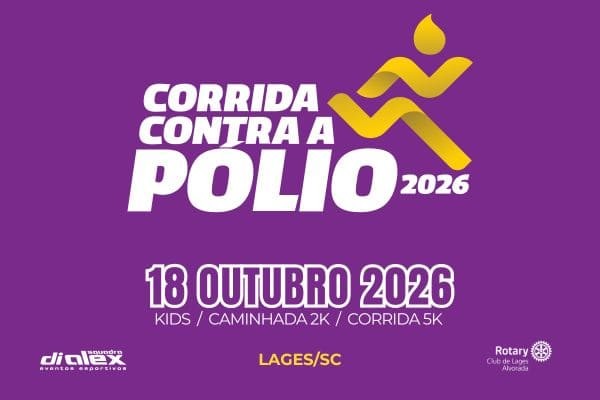 CORRIDA CONTRA A PÓLIO 2026