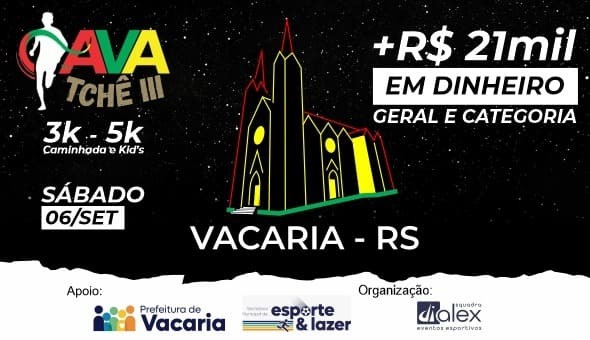 3ª CORRIDA AVA TCHÊ