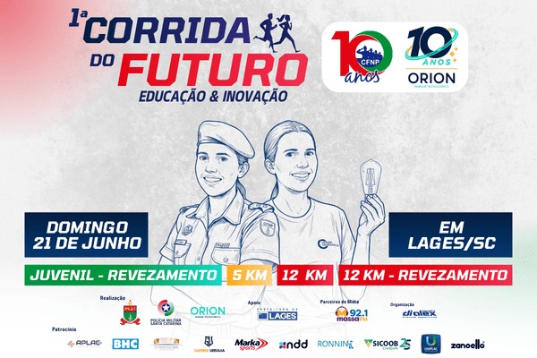 1ª CORRIDA DO FUTURO - EDUCAÇÃO E INOVAÇÃO