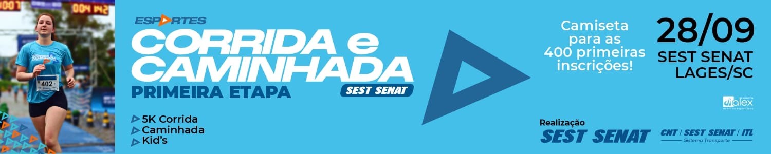 1ª ETAPA CORRIDA E CAMINHADA SEST SENAT 2025