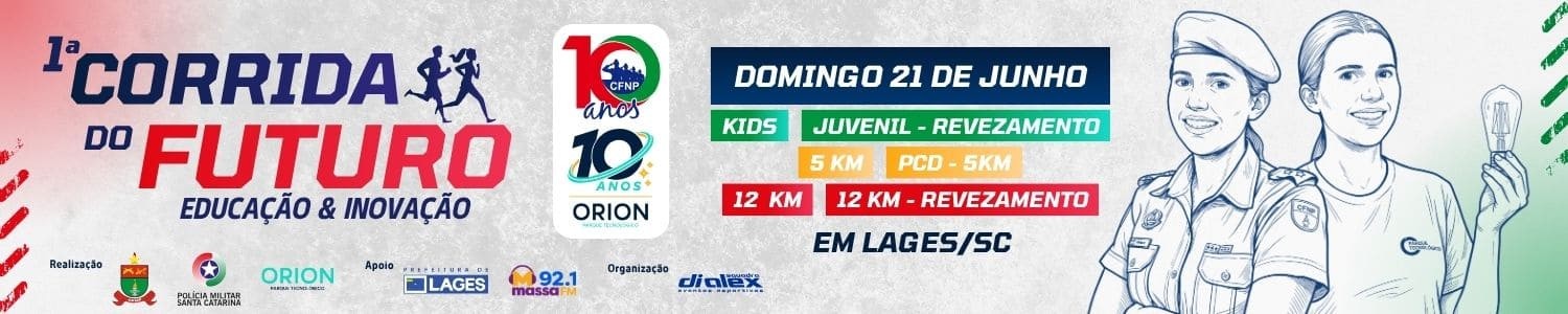 1ª CORRIDA DO FUTURO - EDUCAÇÃO E INOVAÇÃO