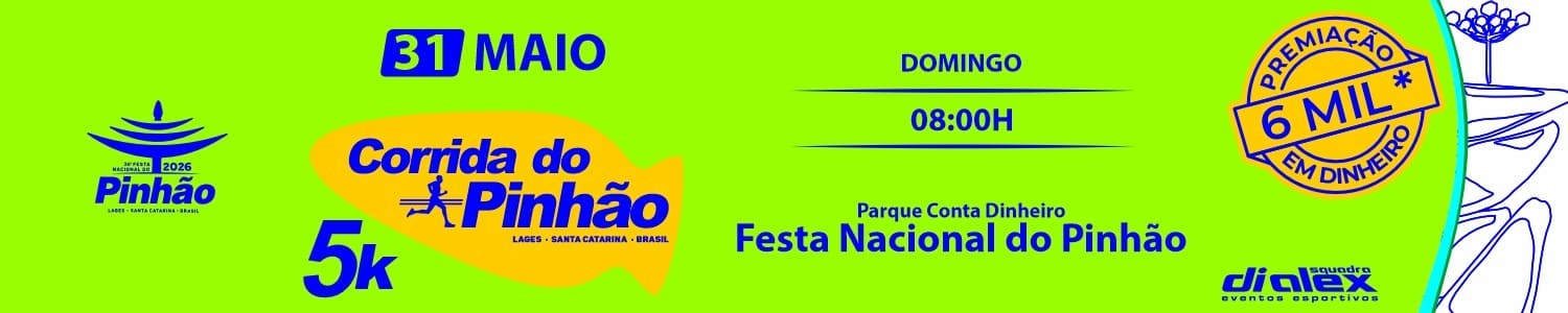 3ª CORRIDA DO PINHÃO 5K