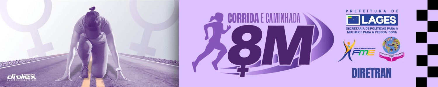 CORRIDA E CAMINHADA 8M - 5K